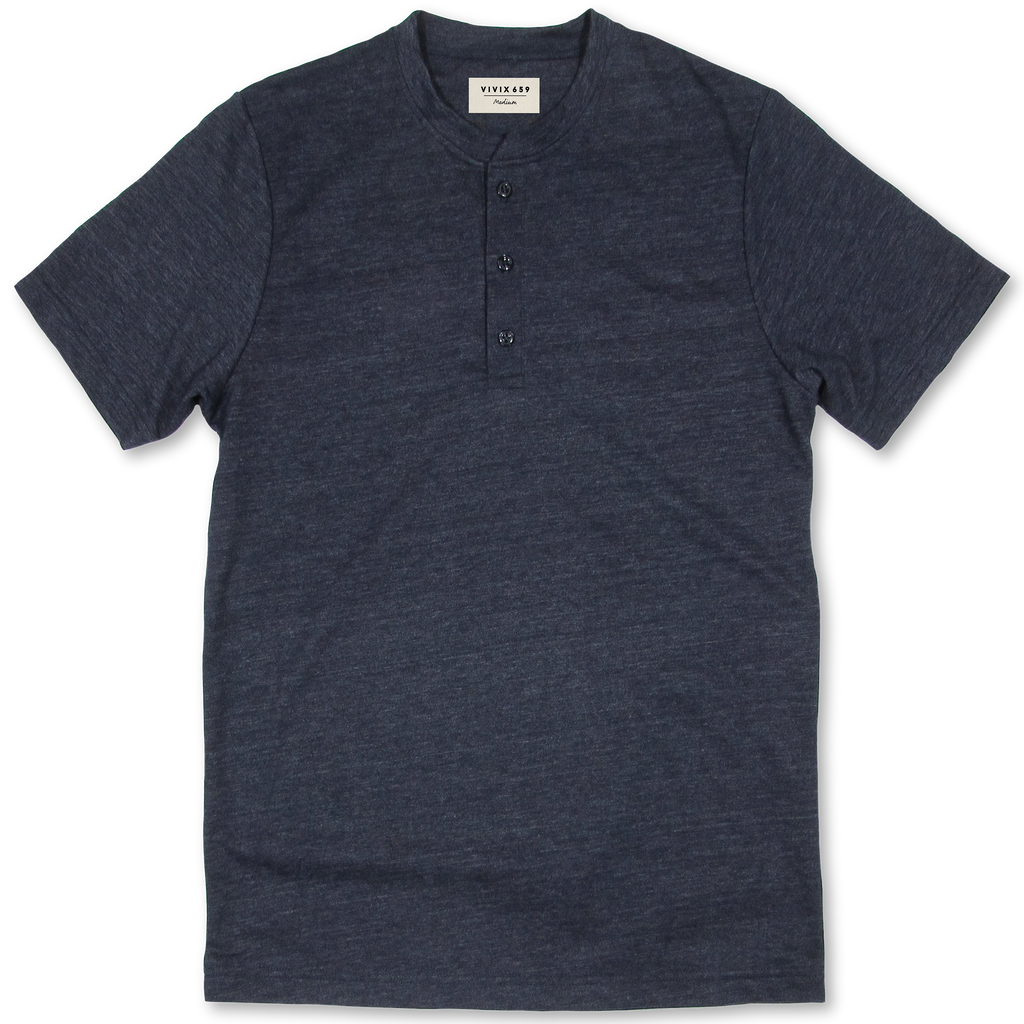 American Made Men’s henley with American Made fabric