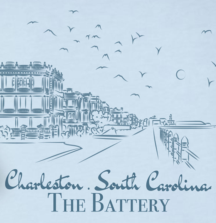 Close up of the Battery in Charleston, South Carolina. 