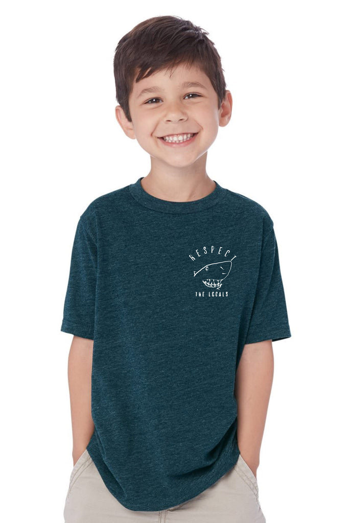 Art inspired boys shark tee shirt