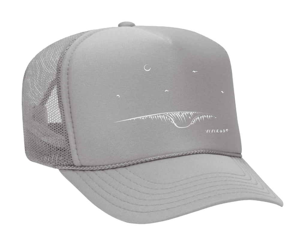 Waves mesh hat for men and women
