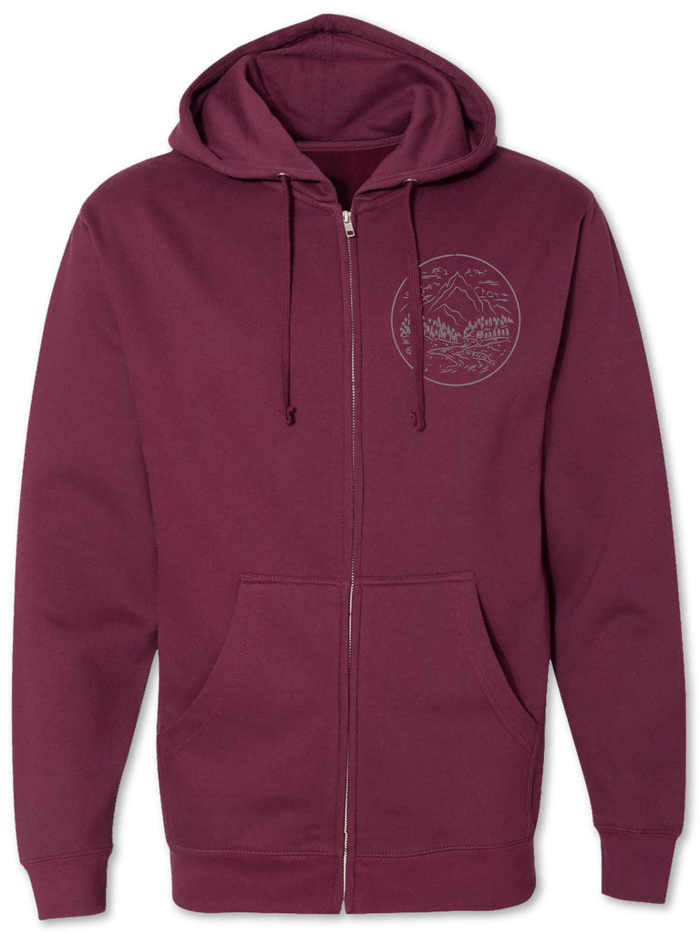 EASTWOOD ZIP UP HOODED SWEATER