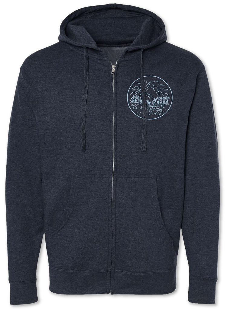 EASTWOOD ZIP UP HOODED SWEATER
