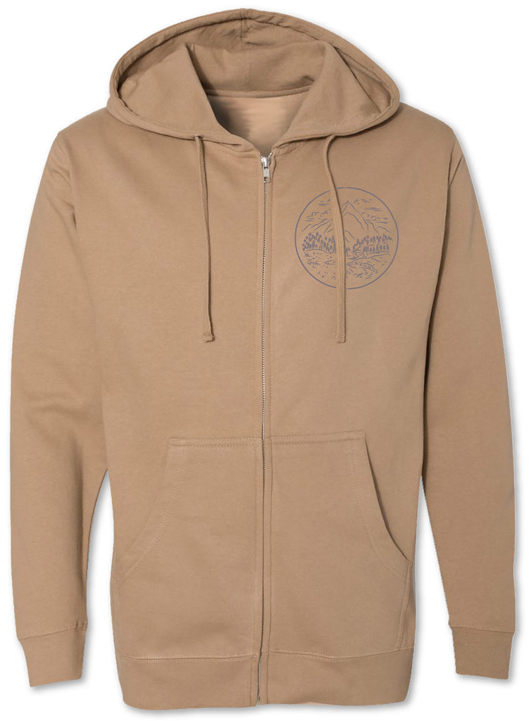 EASTWOOD ZIP UP HOODED SWEATER