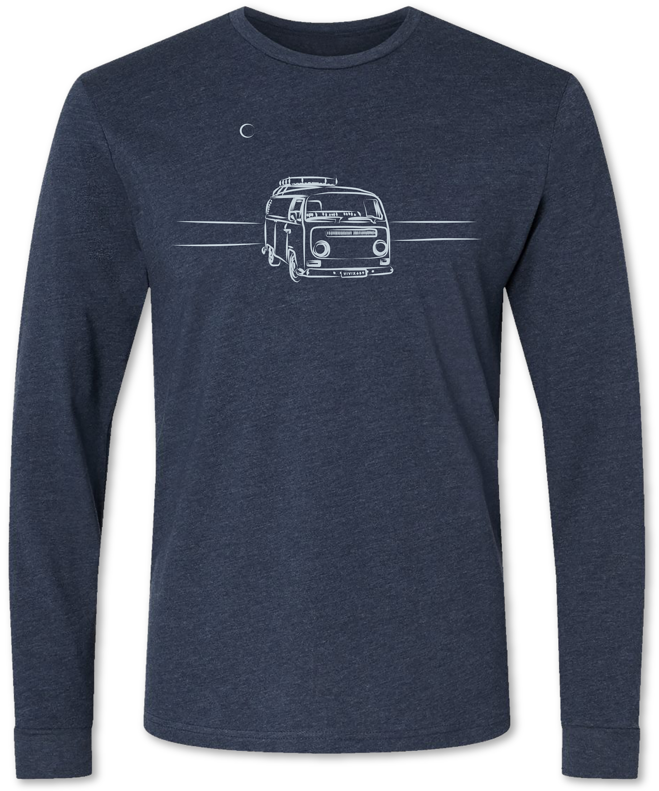Vivix 659 - Men's Graphic Volkswagen Bus long sleeve tee shirt Vivix 659 - Men's Graphic Volkswagen Bus long sleeve tee shirt
