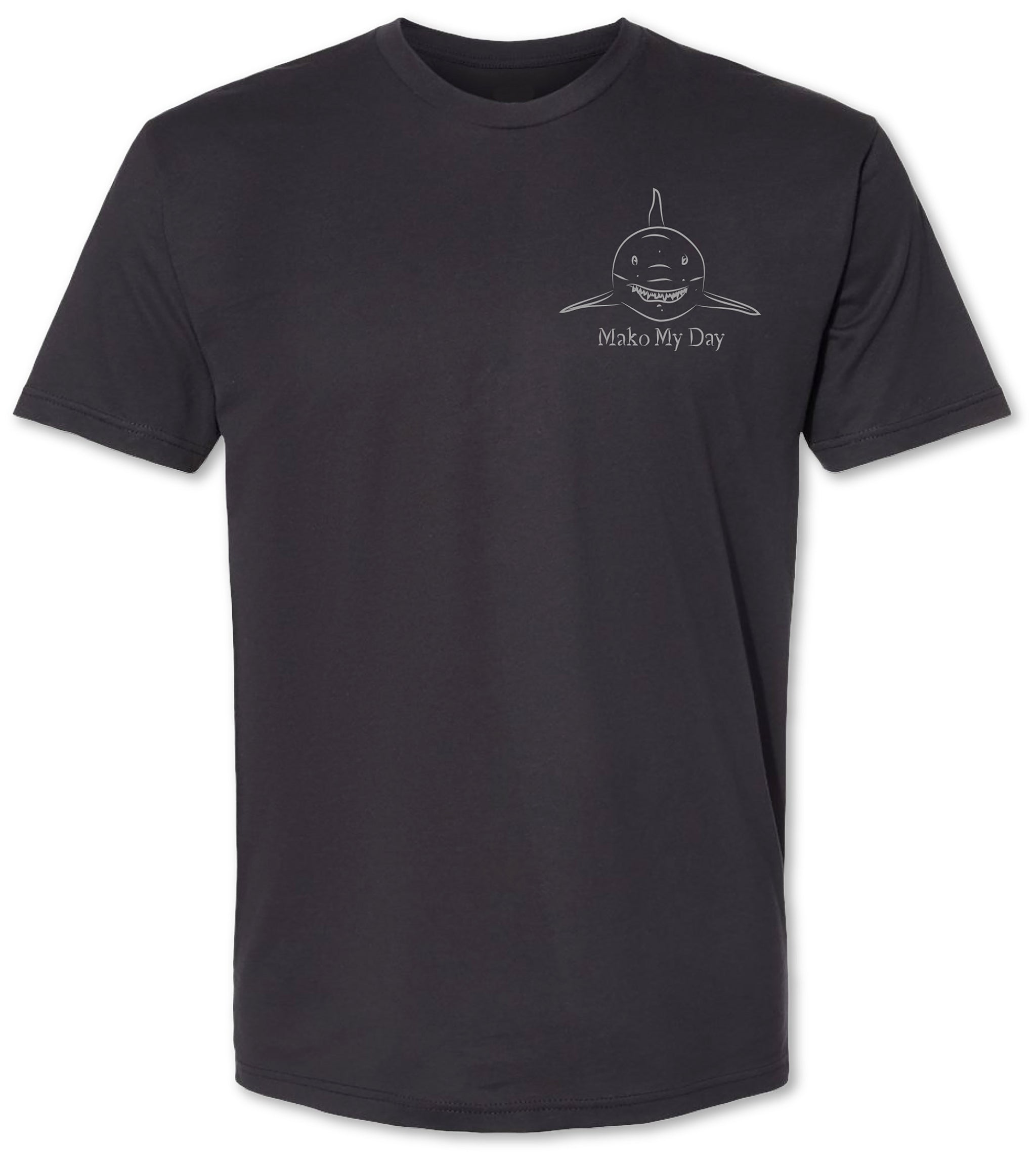 Vivix 659 Brand: Mens Graphic Shark tee shirt