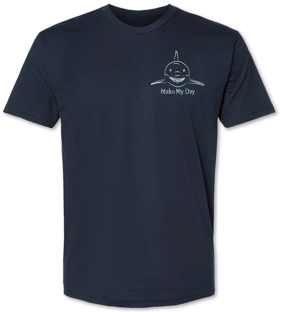 Vivix 659 Brand: Mens Graphic Shark tee shirt
