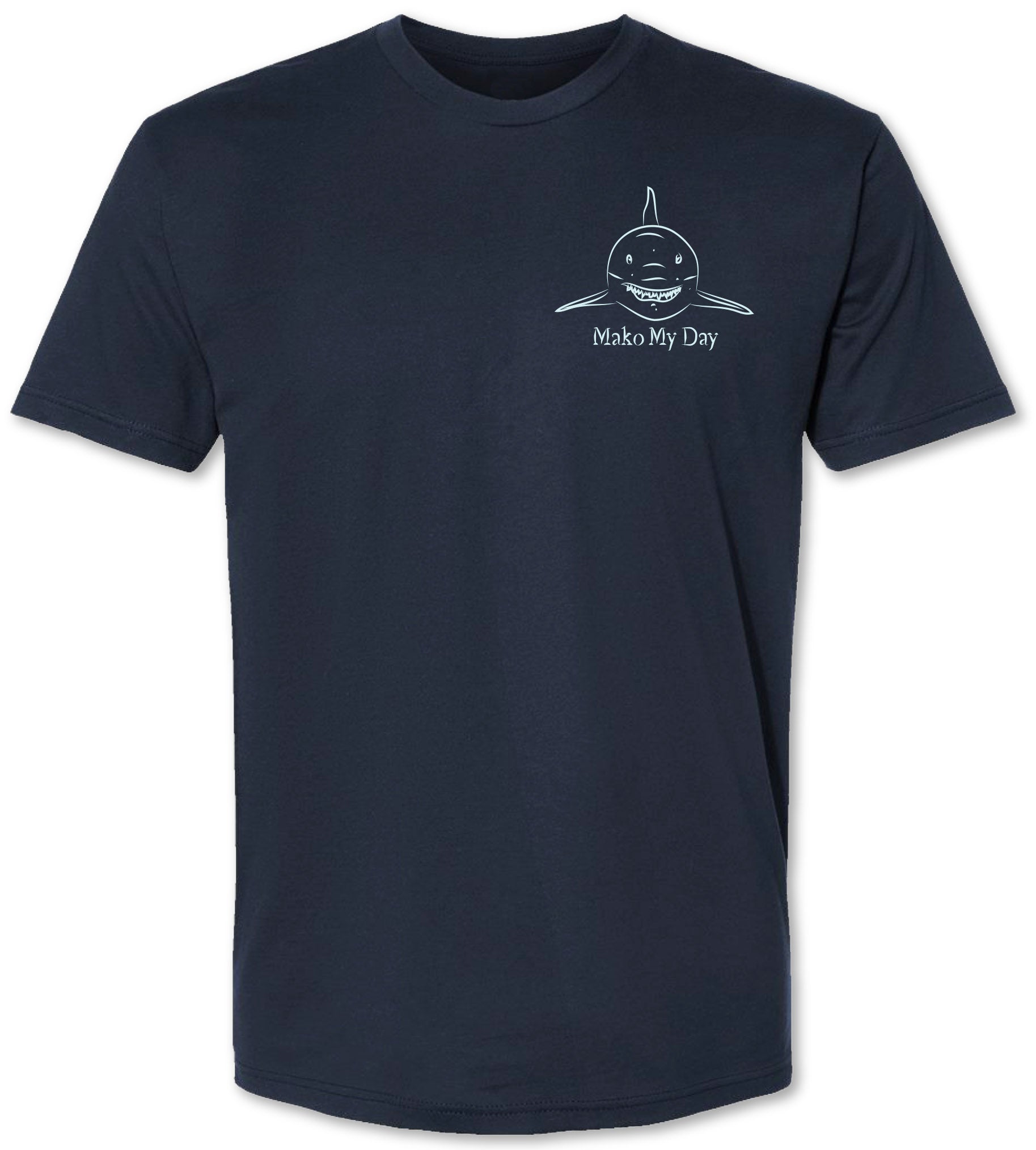 Vivix 659 Brand: Mens Graphic Shark tee shirt