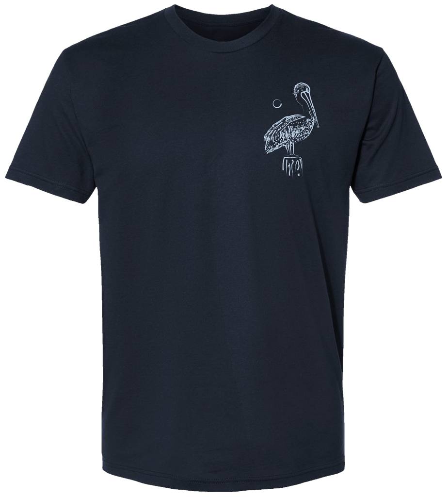 Vivix 659 pelican design on a tee shirt