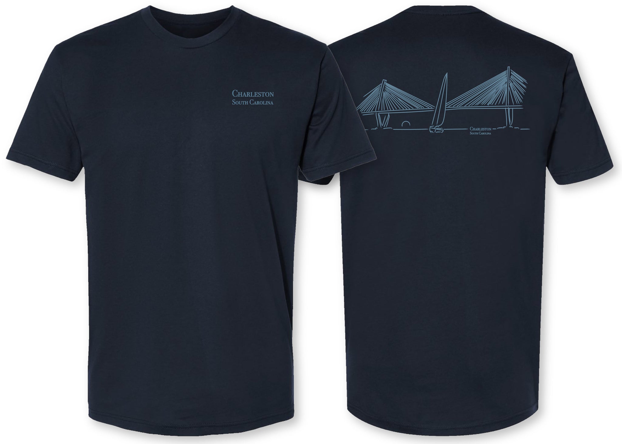 Vivix 659 Brand: Ravenel Bridge Charleston, SC tee shirt