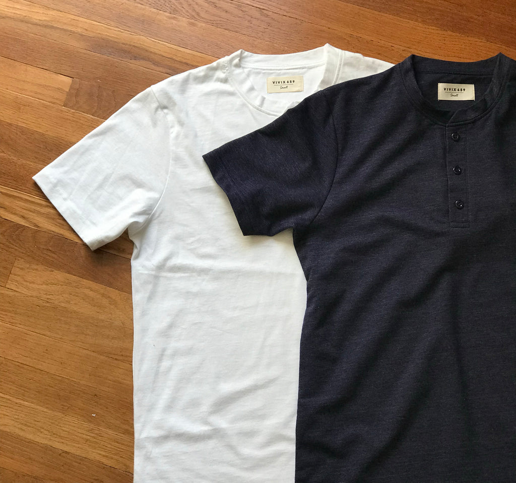 Premium USA made henley from premium goods