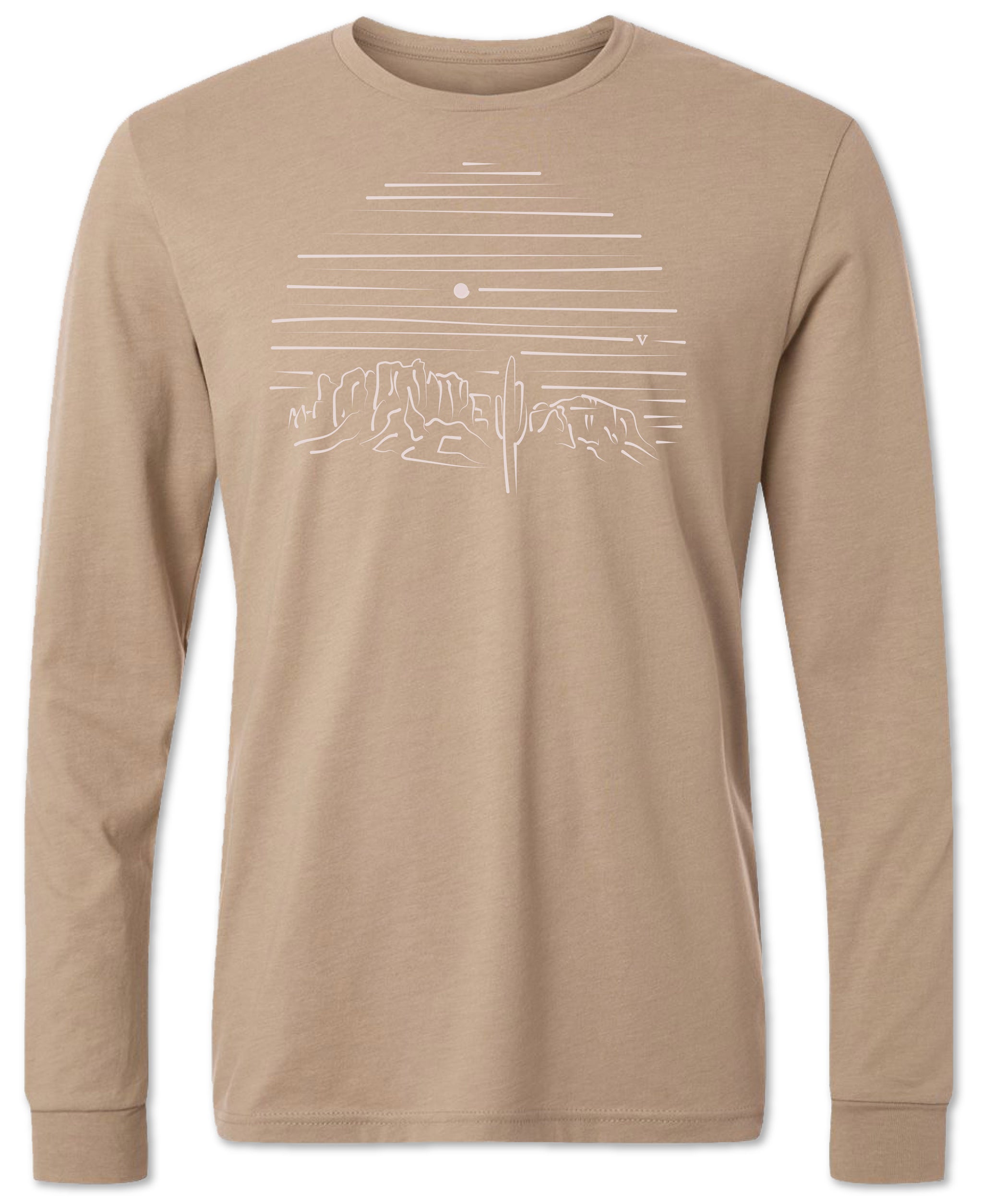 Vivix 659 Brand: Mens Graphic Crashing Waves Long Sleeve tee shirt