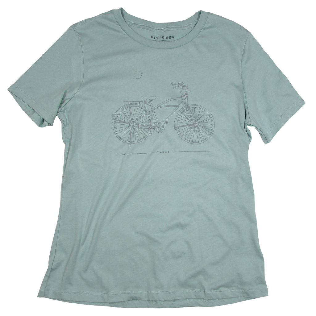 Women’s bicycle graphic t shirt