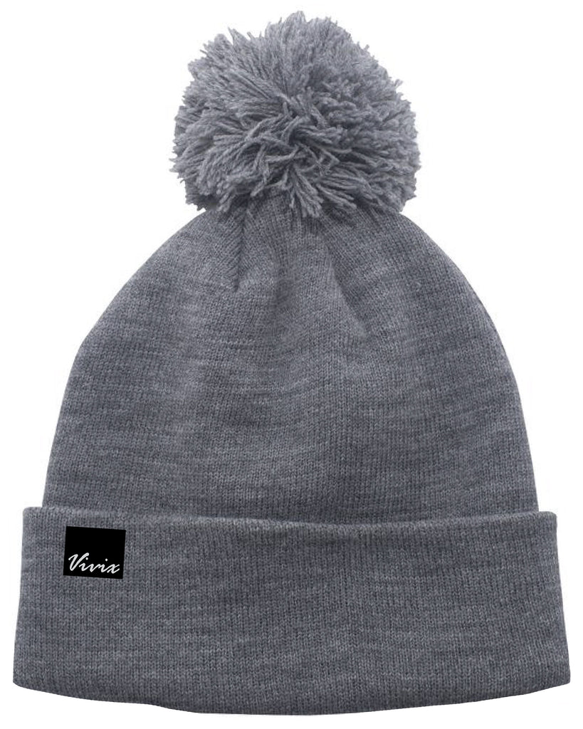 Beautiful and soft premium knit cap with pom pom on top