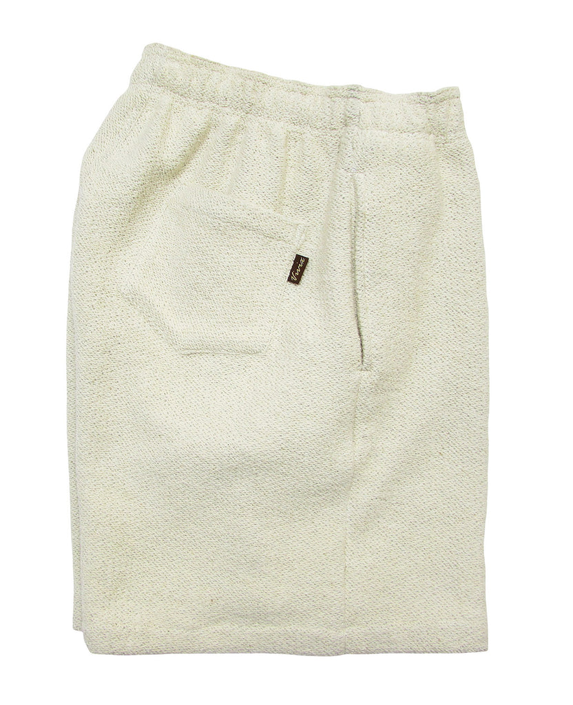 Elastic waist French terry short